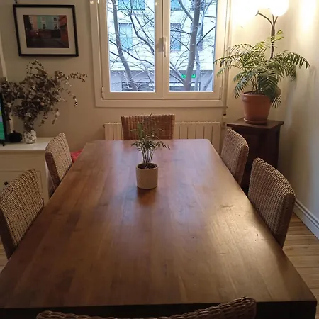 アパート Guggenheim Centrico Y Confortable ビルバオ